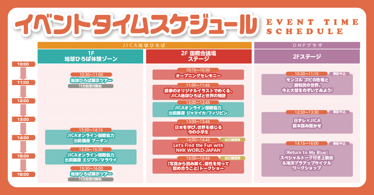 スケジュール